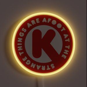 Strange Things Are Afoot RGB Neon Sign