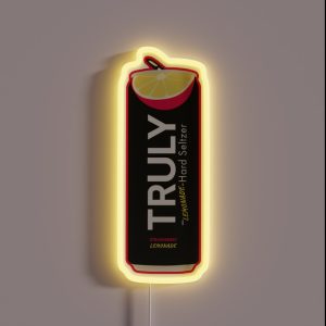 Strawberry Lemonade Truly RGB Neon Sign
