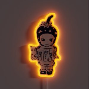 Strawberry Man Sonny Angel RGB Neon Sign