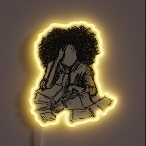 Stressed RGB Neon Sign