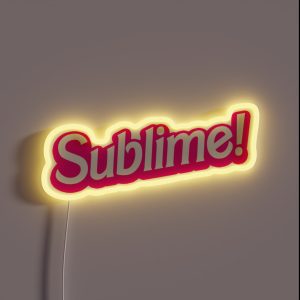 Sublime RGB Neon Sign Sublime RGB Neon Sign
