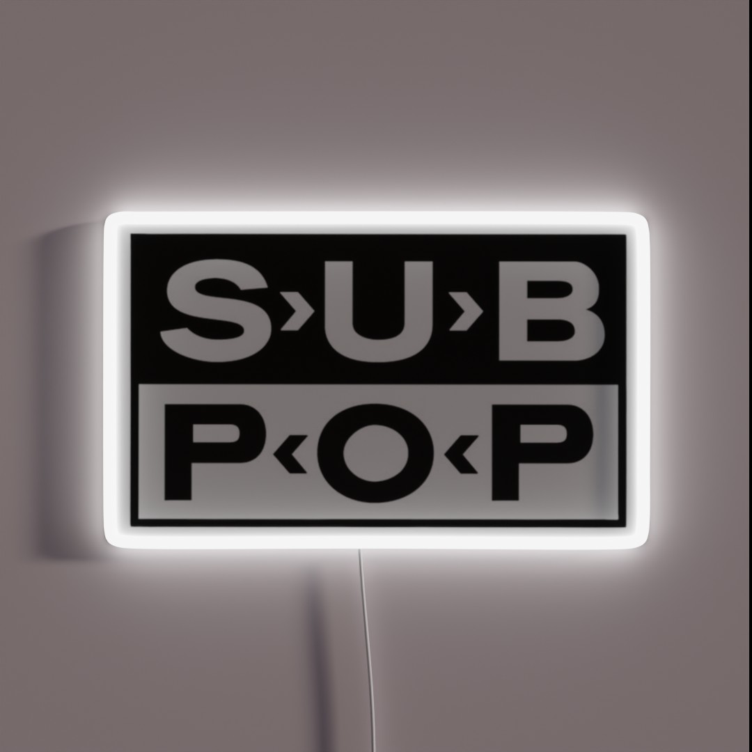 Subpop Rc Classic RGB Neon Sign Subpop Rc Classic RGB Neon Sign