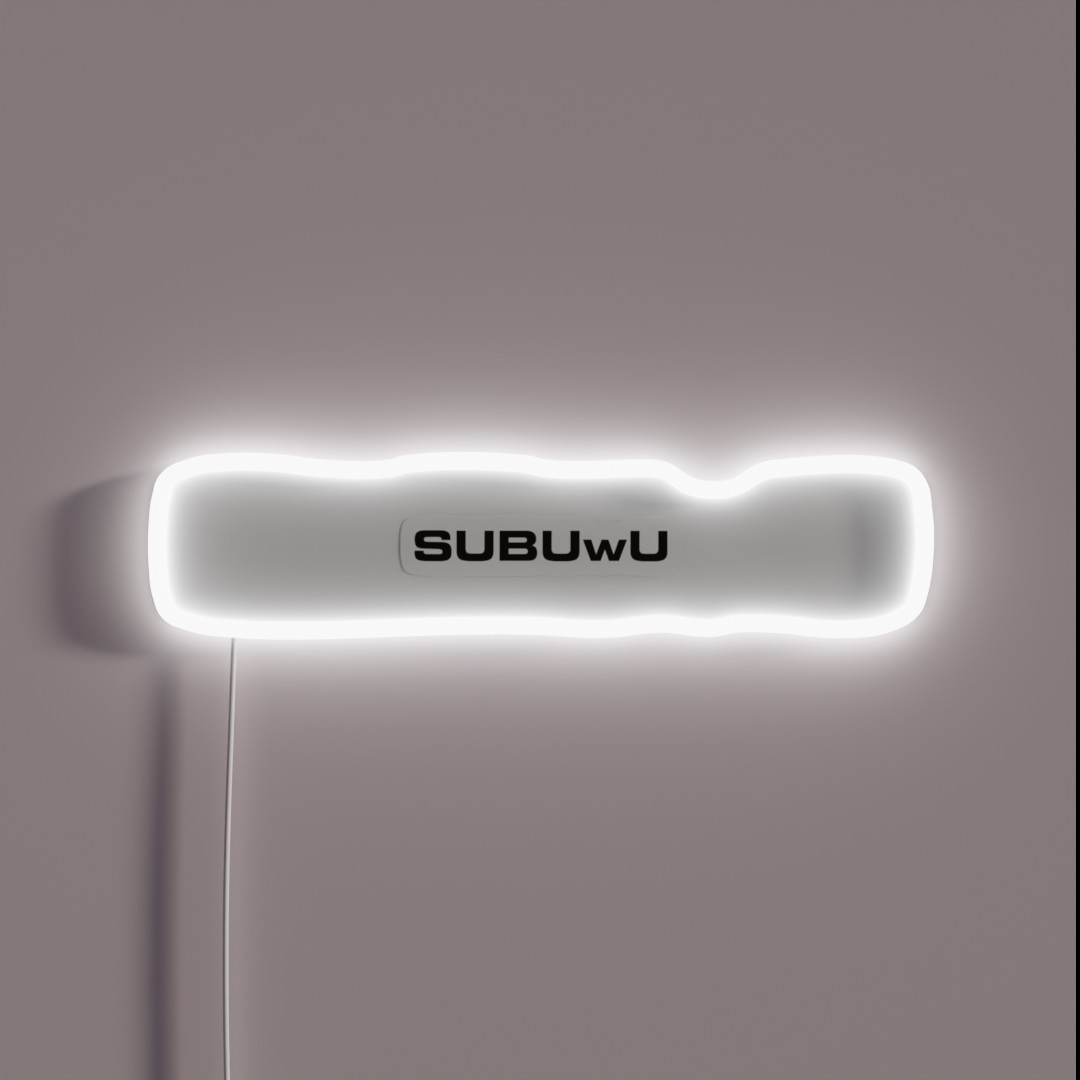Subuwu RGB Neon Sign Subuwu RGB Neon Sign