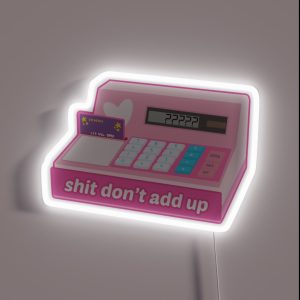 Sum Don T Add Up RGB Neon Sign Sum Don T Add Up RGB Neon Sign