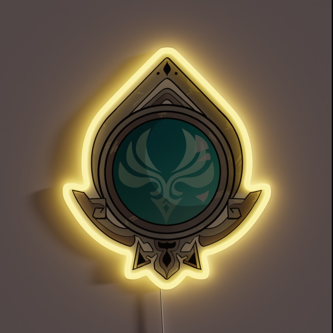 Sumeru Anemo Vision Genshin Impact RGB Neon Sign Sumeru Anemo Vision Genshin Impact RGB Neon Sign