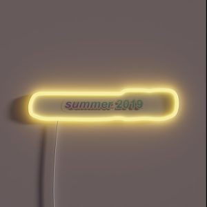 Summer 2019 RGB Neon Sign