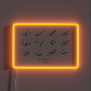 Summer In Barcelona 2019 RGB Neon Sign