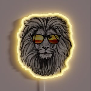 Summer Lion RGB Neon Sign