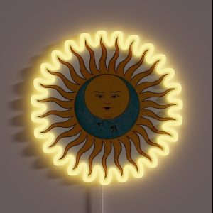 Sun And Moon RGB Neon Sign Sun And Moon RGB Neon Sign