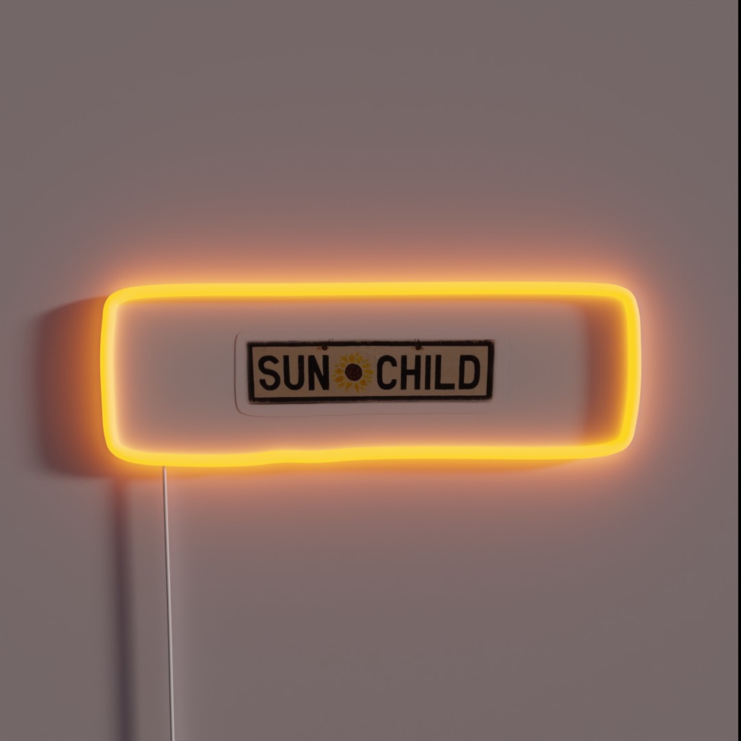 Sun Child RGB Neon Sign Sun Child RGB Neon Sign