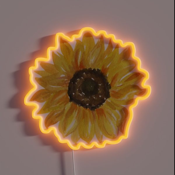 Sunflower RGB Neon Sign