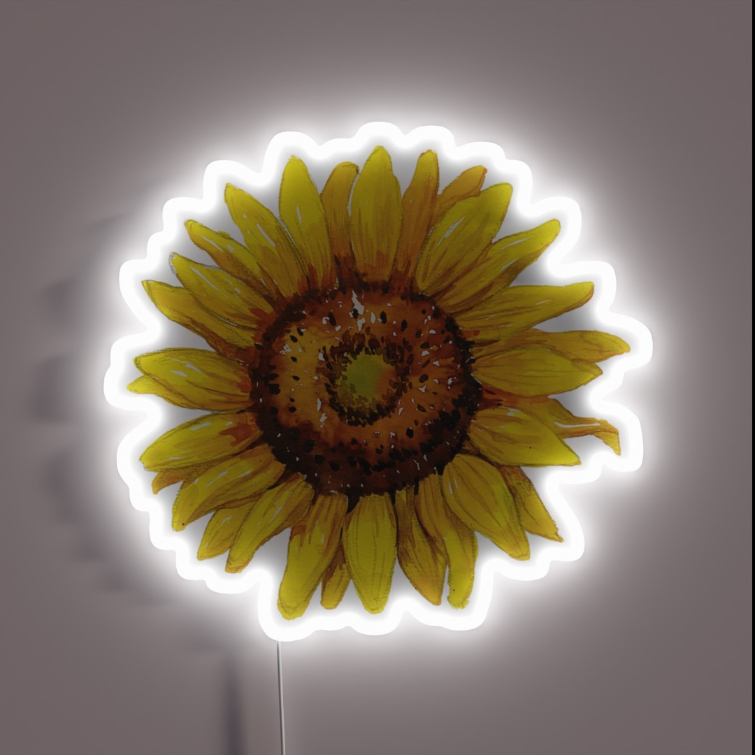 Sunflower RGB Neon Sign Sunflower RGB Neon Sign