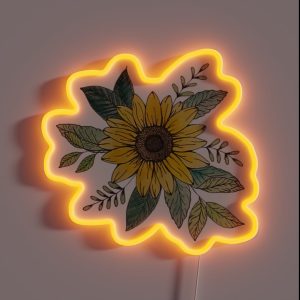 Sunflower RGB Neon Sign