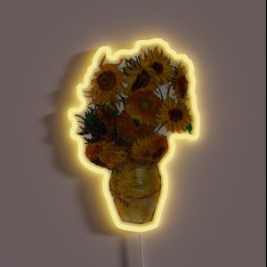 Sunflowers RGB Neon Sign