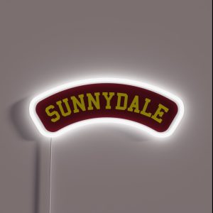 Sunnydale High School Buffy RGB Neon Sign Sunnydale High School Buffy RGB Neon Sign