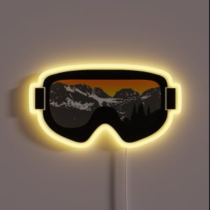 Sunset Goggles 2 Goggle Designs Dopeyart RGB Neon Sign