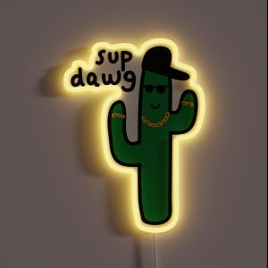 Sup Dawg RGB Neon Sign