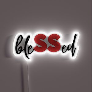 Super Seniors Blessed RGB Neon Sign