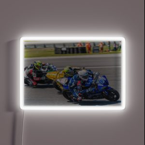 Superbike Racers RGB Neon Sign