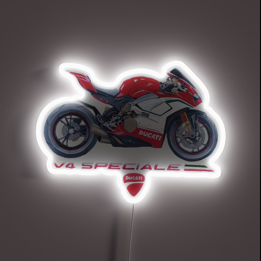 Superbike V4 RGB Neon Sign Superbike V4 RGB Neon Sign