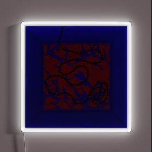 Superboy DC Inspired Abstract Art RGB Neon Sign