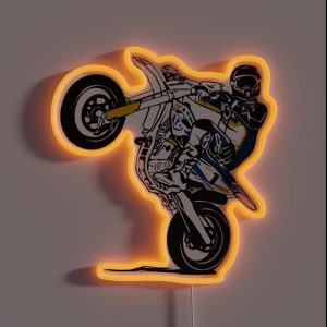Supermoto RGB Neon Sign