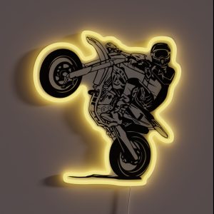 Supermoto RGB Neon Sign