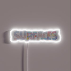 Surfaces Music Album Covers RGB Neon Sign