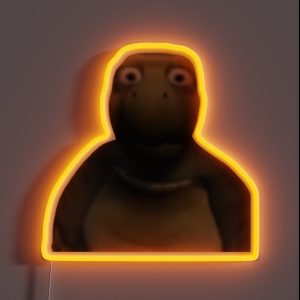 Surprised Tortule RGB Neon Sign