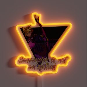 Surrender Is Not An Option RGB Neon Sign