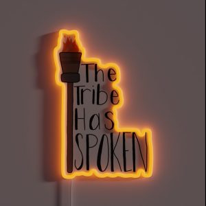 Survivor The Tribe Has Spoken RGB Neon Sign