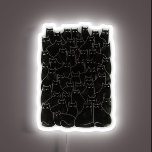 Suspicious Cats RGB Neon Sign Suspicious Cats RGB Neon Sign