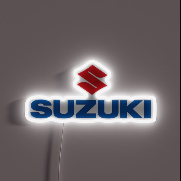 Suzuki Logo RGB Neon Sign