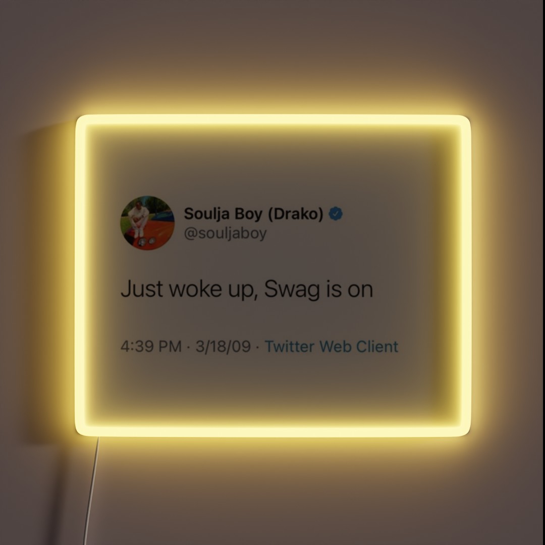 Swag Is On RGB Neon Sign Swag Is On RGB Neon Sign