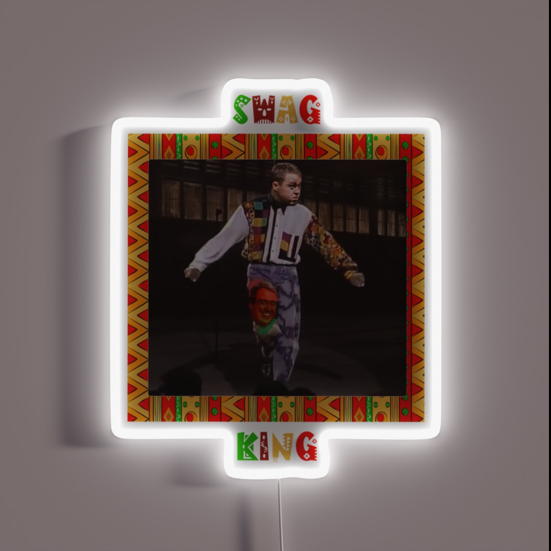 Swag King Gillis RGB Neon Sign Swag King Gillis RGB Neon Sign
