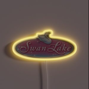 Swan Lake Barbie RGB Neon Sign Swan Lake Barbie RGB Neon Sign