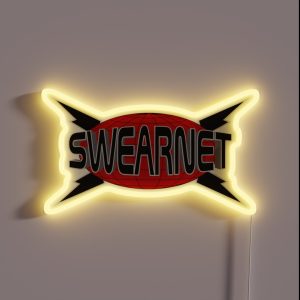 Swearnet Logo RGB Neon Sign
