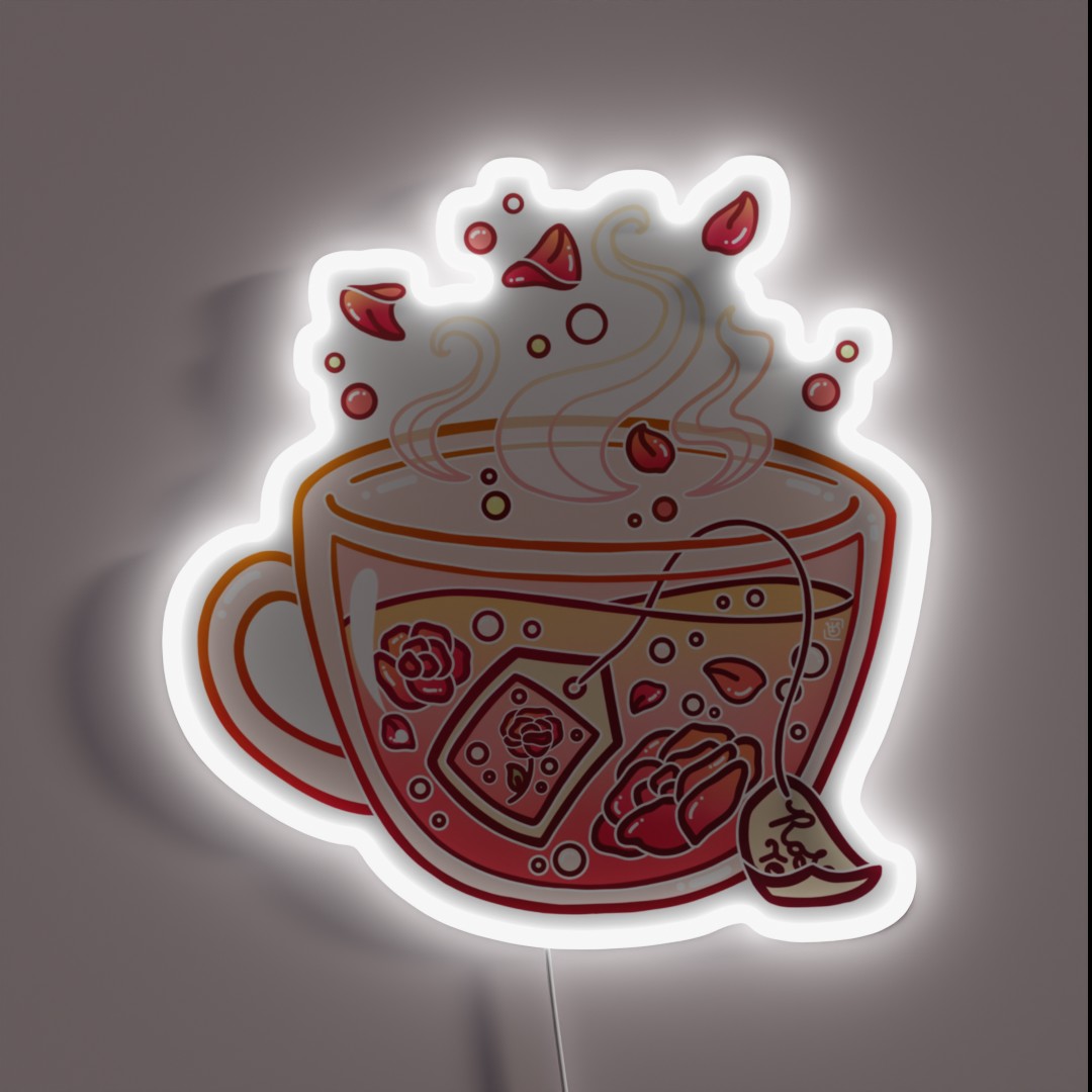 Sweet Rose Tea RGB Neon Sign Sweet Rose Tea RGB Neon Sign
