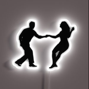 Swing Dance RGB Neon Sign
