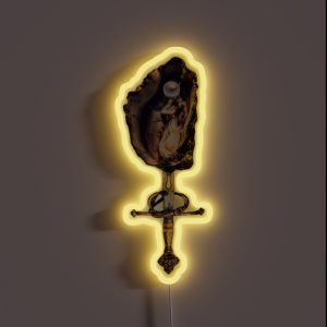 Sword Oyster RGB Neon Sign