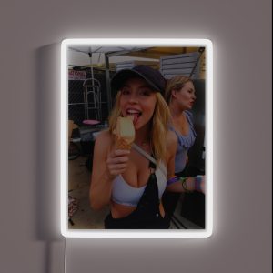 Sydney Sweeney RGB Neon Sign