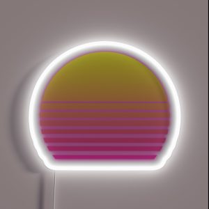 Synthwave Sun RGB Neon Sign