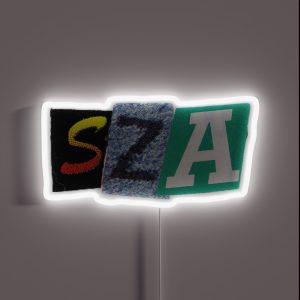 SZA Cutout RGB Neon Sign SZA Cutout RGB Neon Sign