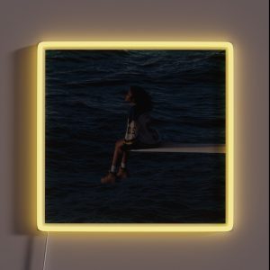 Sza SOS Album Cover RGB Neon Sign