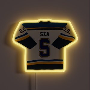SZA SOS Jersey RGB Neon Sign SZA SOS Jersey RGB Neon Sign