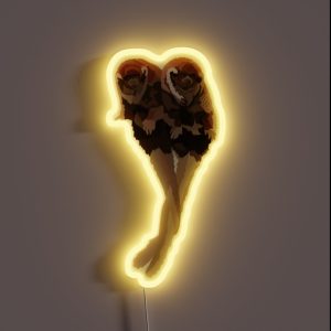 T Is For Titi Monkey RGB Neon Sign