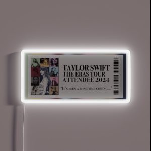 T Swift Taylor Swiftie Swifty Eras Era Tour Music Tiktok Album RGB Neon Sign T Swift Taylor Swiftie Swifty Eras Era Tour Music Tiktok Album RGB Neon Sign