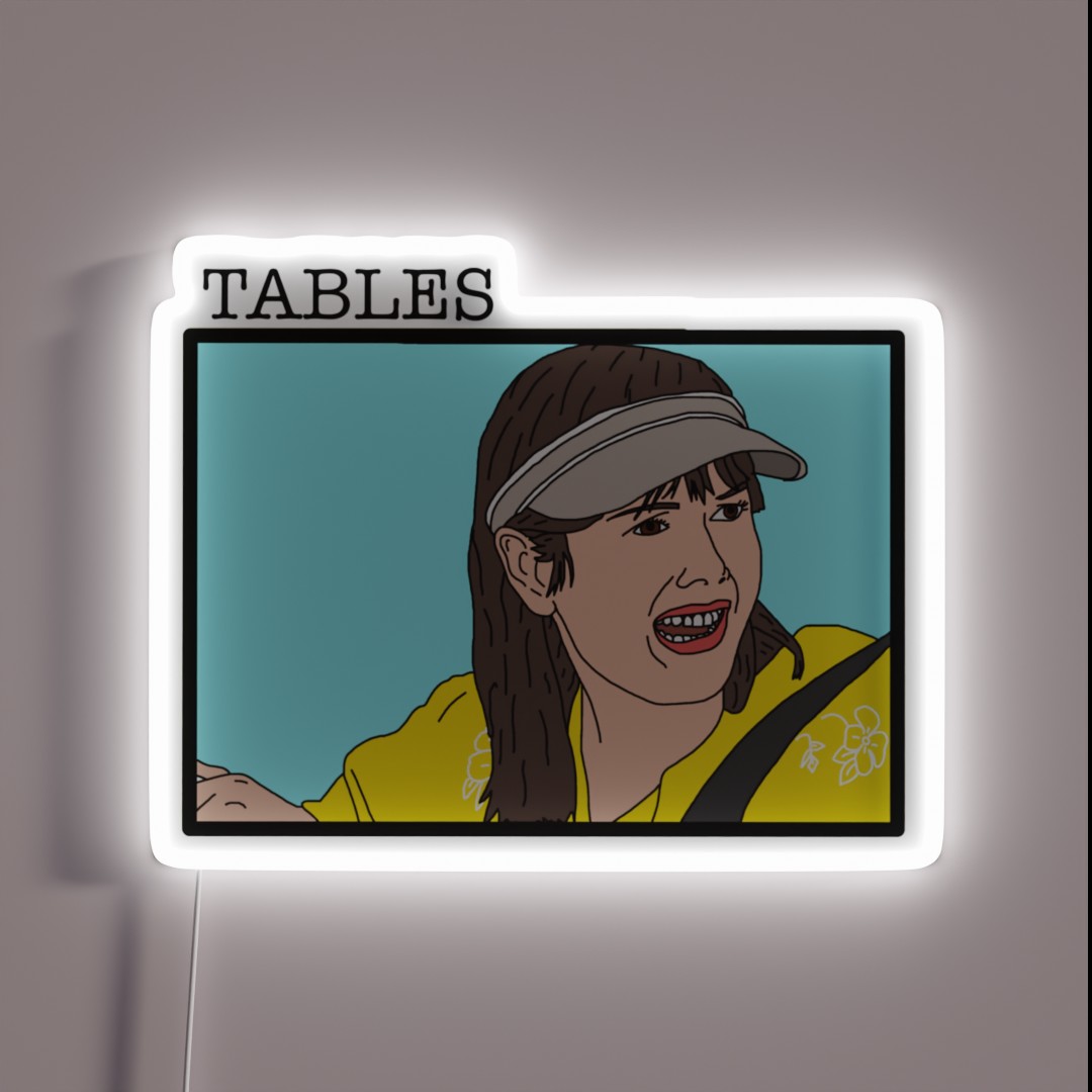 Tables I Think You Should Leave RGB Neon Sign Tables I Think You Should Leave RGB Neon Sign