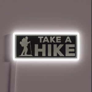Take A Hike RGB Neon Sign