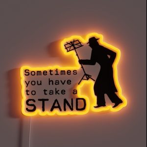 Take A Stand RGB Neon Sign
